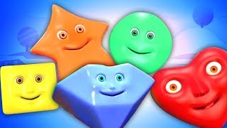 La canzone delle forme | forme geometriche per bambini | filastrocca in italiano | Shapes Song