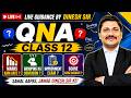 LIVE QnA BY Dinesh Sir | Marks Kam aa gaye, Aage kya? HSC Board Maharashtra