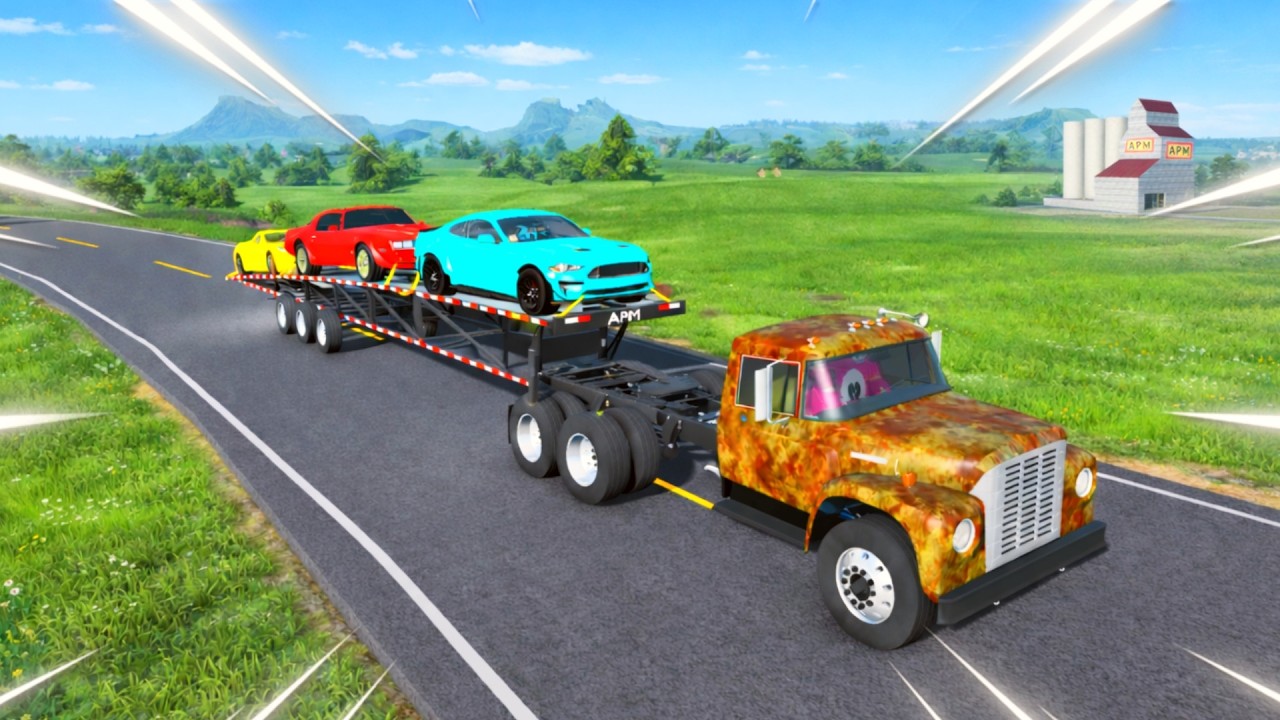 ROBAMOS COCHES DEPORTIVOS REALISTAS EN EL RANCHO!