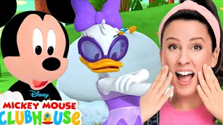 Mickeys's Snowy Day ☃️🍧 - Daisy Dance🩰 | Mickey's Treat🍭 | Mickey Goes Fishing🎣 Pluto Best😁@disneyjr screenshot 1