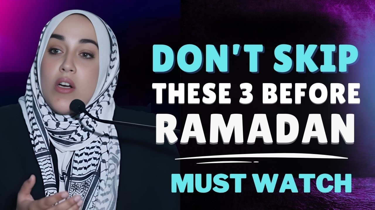 3 Things You MUST Do Before Ramadan 2026 🌙✨ | Prepare Your Heart Now 💖 | Powerful Reminder