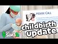 HUGE Midwife Update for Realistic Childbirth Mod (The Sims 4)