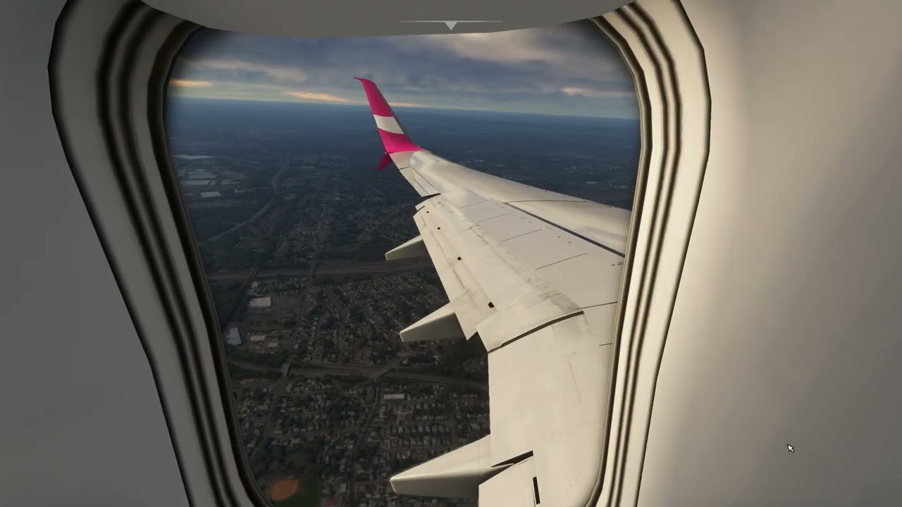 MSFS2020 Landing into Newark