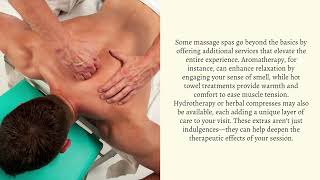 Therapeutix Wellness Center : Finding the Perfect Massage Spa for Your Body and Mind