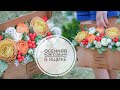 Flower arrangement in a flowerpot / Цветочная композиция в кашпо / DIY TSVORIC