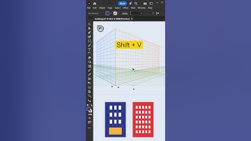 Perspective grid tool in Adobe Illustrator cc Tutorial