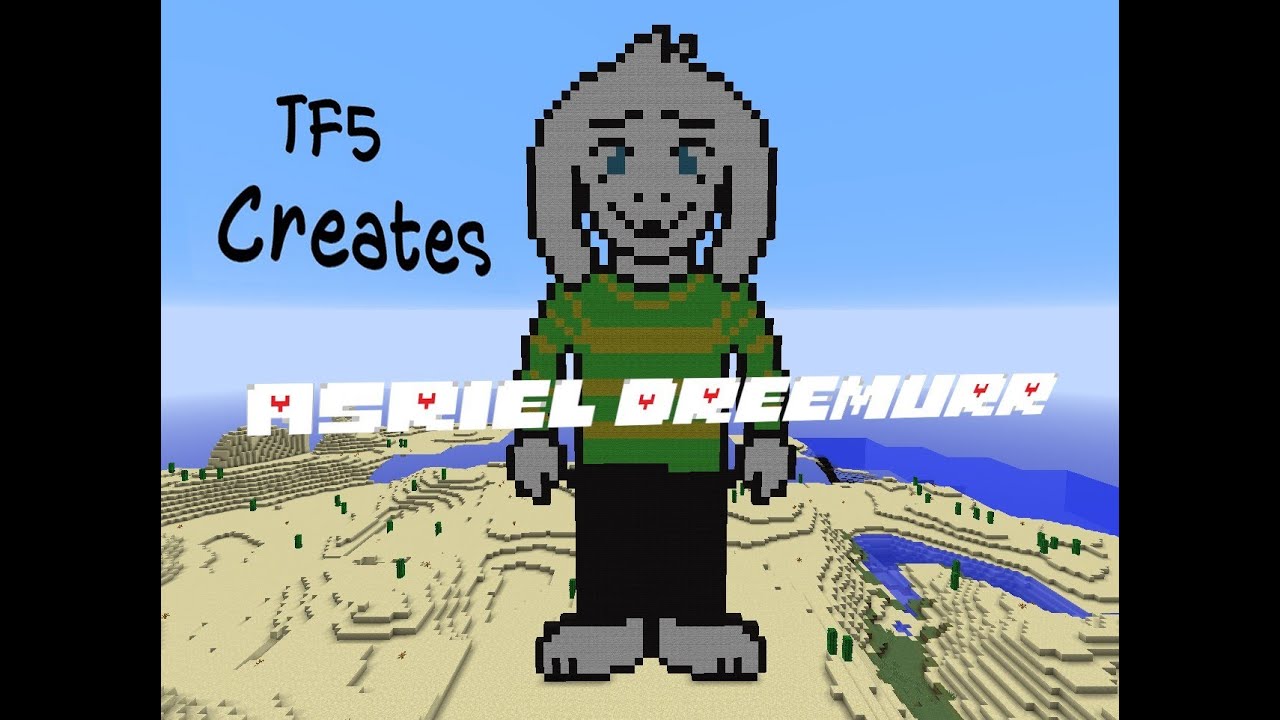 Minecraft pixel art (it's actually not that hard, just very time  consuming.) : r/Undertale