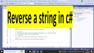 How to reverse a string in C#: Basic and Optimized Techniques(2 ways) | #string #csharp #reverse
