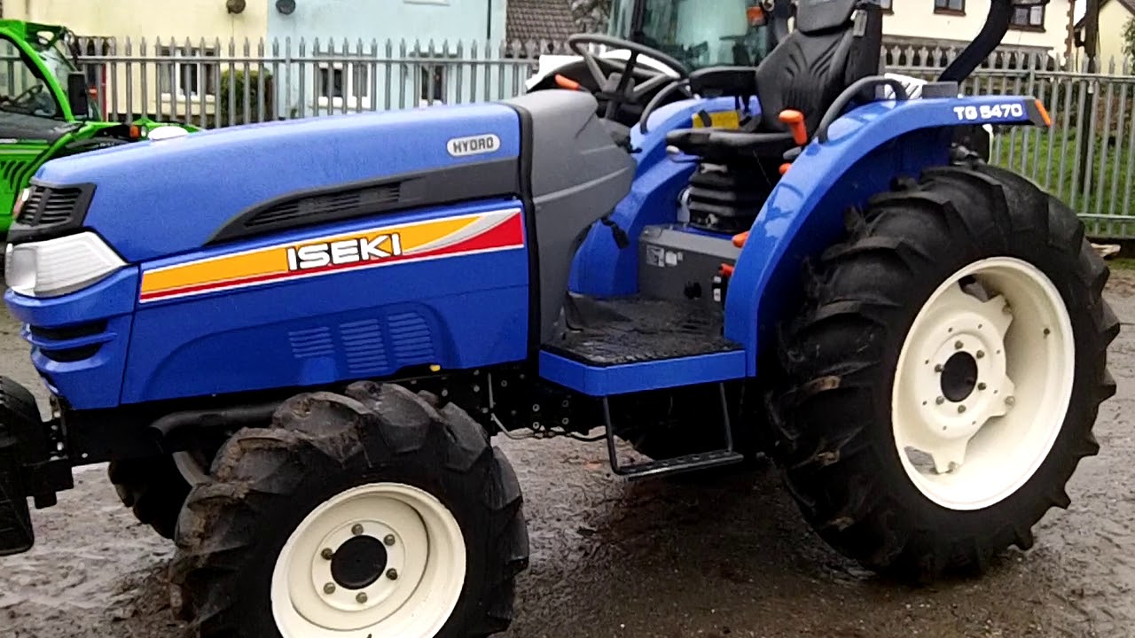 Iseki TG5470 Hydro Compact Tractor YouTube