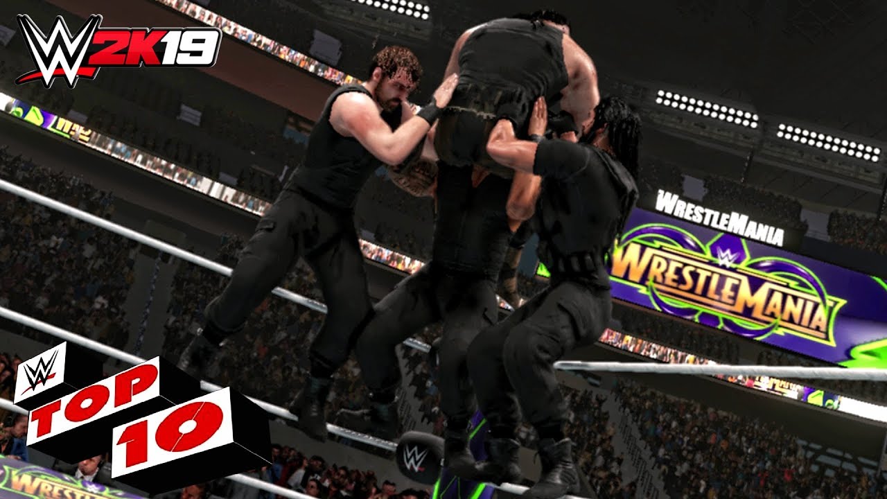 WWE 2K19 Top 10 Tag Team Finishers! YouTube