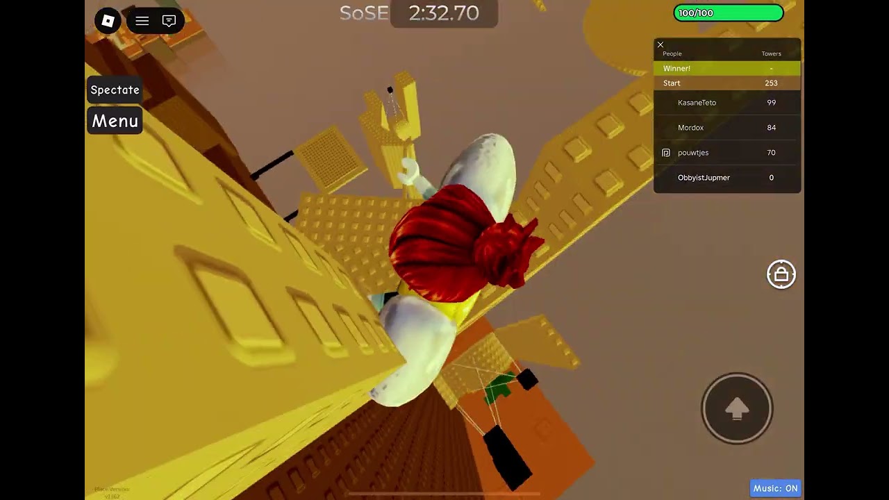 Completing Steeple of Summer's End Hard Difficulty Steeple BTW in Thai's Crazy Towers (TCT)