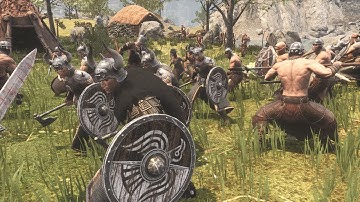 Aesir VS Vanir War (Part 1) - Conan Exiles Cinematic Battle