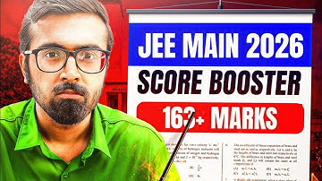 How to Score 160+ in JEE Main 2026 | Proven Tukka Tricks & Strategy 🔥