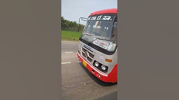 ksrtc bus driving status. super mass entry status. mass overtaking on highway.