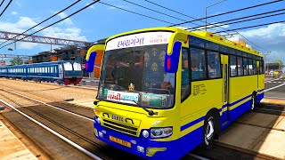 GSRTC Deluxe Express | Ukai To Navsari Bus | ETS2