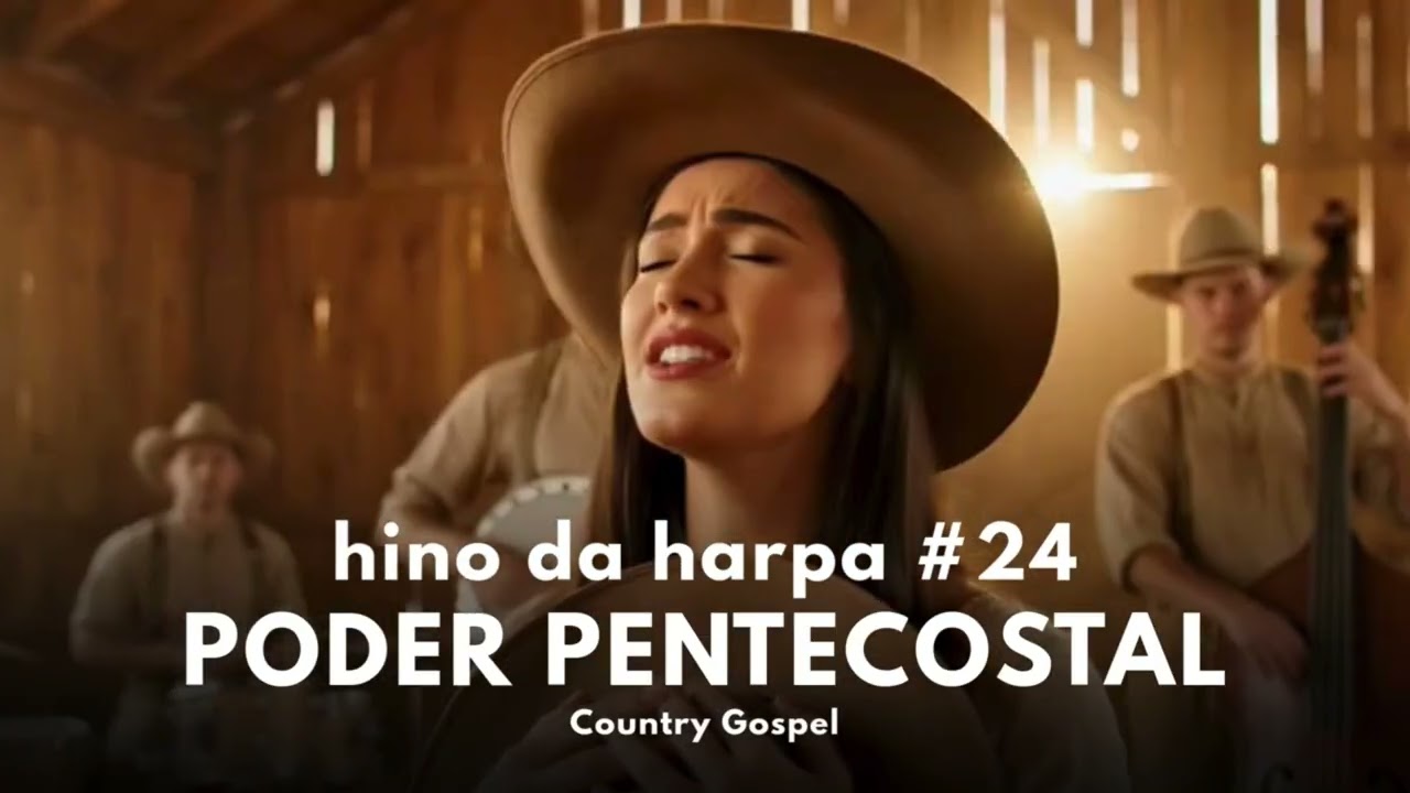 PODER PENTECOSTAL / HINO DA HARPA #24 / COUNTRY GOSPEL #countrygospel