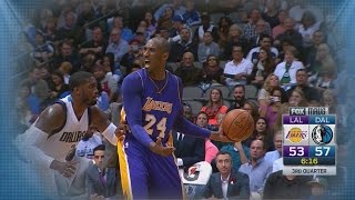 Kobe Bryant 19 Points at Dallas Mavericks - Full Highlights 13/11/2015