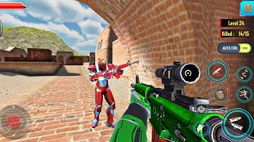 Fps Robot Shooting Games_ Counter Terrorist Game_ Android Gameplay #69