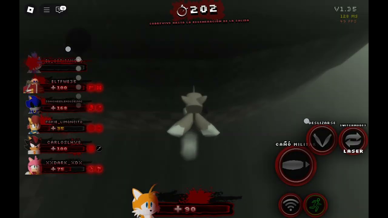 Roblox Sonic.exe disaster (gameplay)