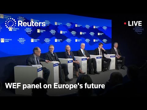 LIVE: WEF panel on Europe's future with Belgian PM De Wever, Croatia's Plenkovic
