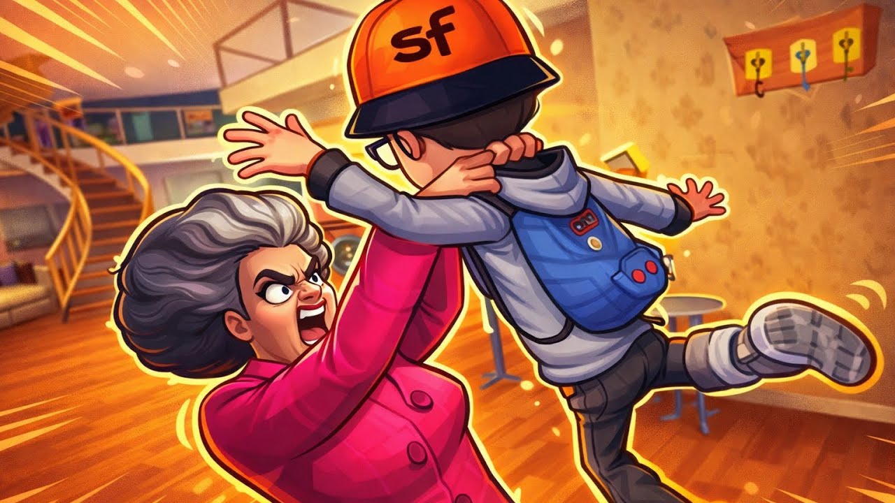 When Granny Gets SUPER Angry 😱😂 | Funny Game Animation