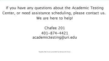 For Students: How To Schedule Your Exam with the Testing Center