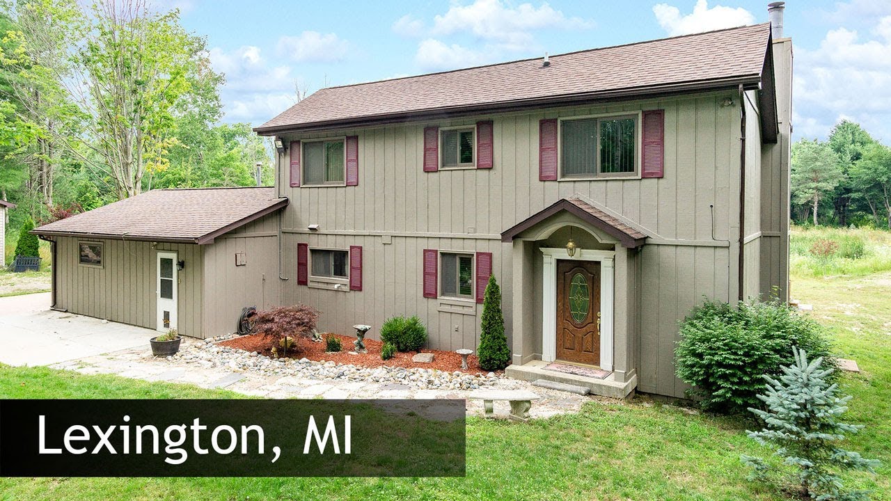 Tour of 7135 Gardner Line Rd Lexington MI Real Estate and Homes YouTube
