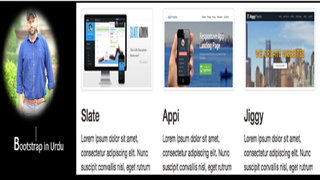 How to Customize Bootstrap Template | Hindi, Urdu - YouTube