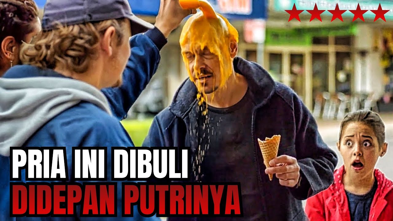 DIANGGAP REMEH‼️Mereka Membuli Pria Botak Didepan Putrinya, Gatau Kalo SiBotak Sangat BRUTAL