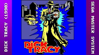 Dick Tracy Longplay (Sega Master System) [QHD]