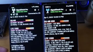 #Pixel7pro VS #SamsungA23 Speed test (#boostmobile vs #visible)