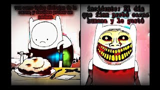 Finn CANÍBAL  | Hora de aventura | Void Memes en español