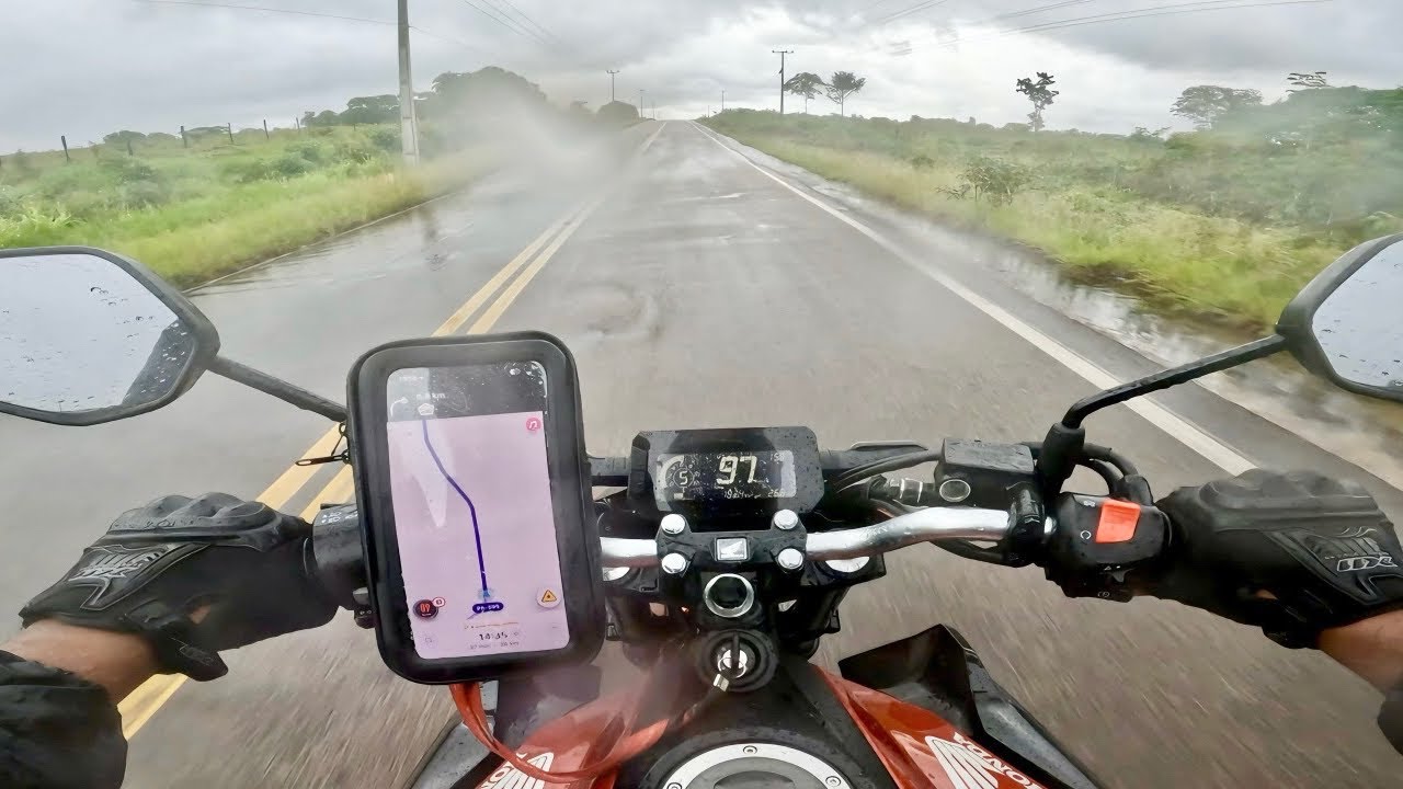 VIAGEM NA CB 300F 2025 | Fortalezinha, Mocooca e VILA QUADROS-PA
