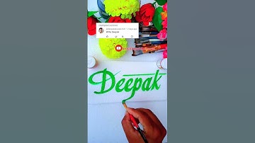 Deepak calligraphy ll #youtubeshorts #viral #shortvideo #shorts #short