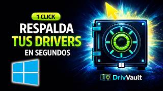 Cómo respaldar TODOS tus drivers en Windows con 1 clic (Gratis)