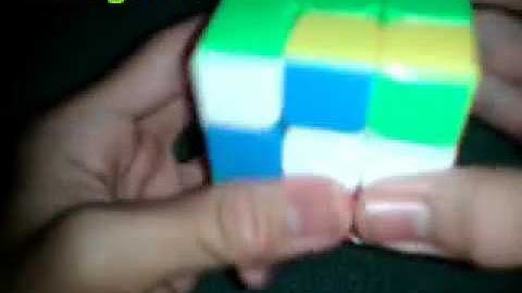CFOP:3x3 Slow Motion Solve