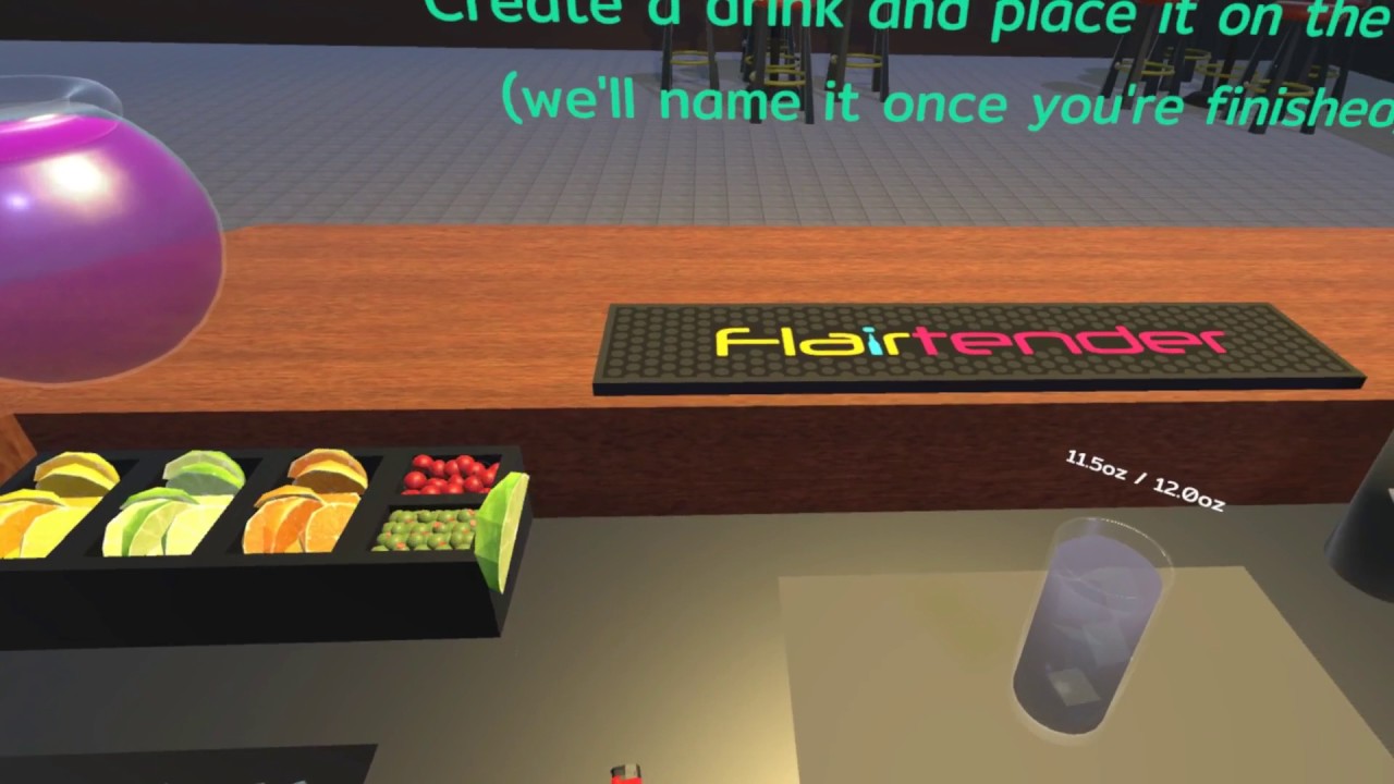 Flairtender - Creating Custom Drinks