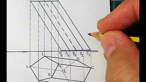 PRISMA OBLICUO EN SISTEMA DIÉDRICO -  EVAU