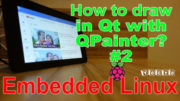 Embedded Linux Beginner - How to draw shapes in Qt using QPainter?