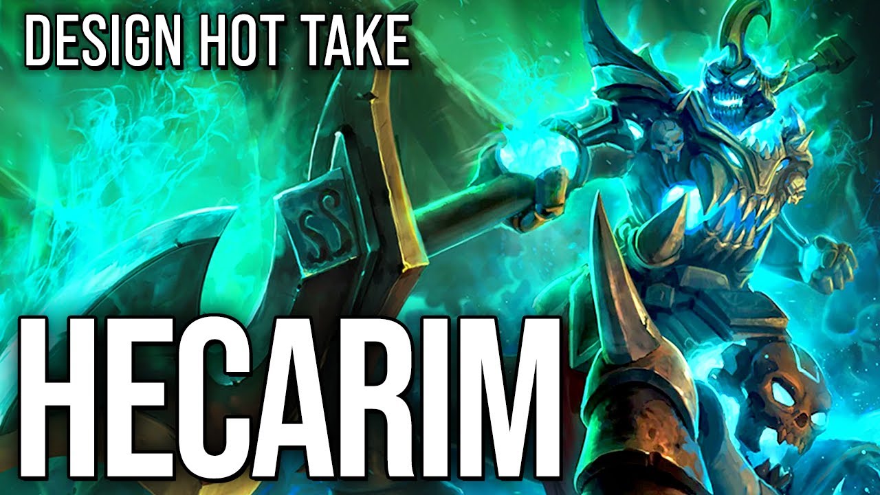 Hecarim fails to frighten, frankly || design hot take 