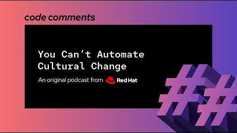 You Can’t Automate Cultural Change