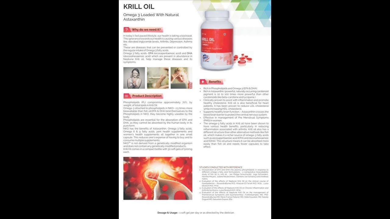 Krill Oil (HINDI) information Dr Kirishna pal From Blulife marketing