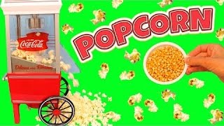 POPCORN MAKER! Fun Popcorn Surprise Toys in Pop Corn Bucket + Coca-Cola Soda by DisneyCarToys screenshot 5