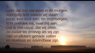 Lied 601: Licht dat ons aanstoot in de morgen (gezongen door Trijntje Oosterhuis)