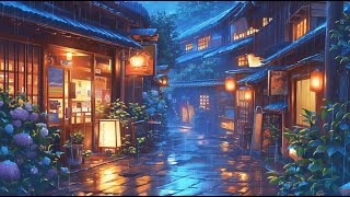 Ramen shop in Fukuoka 🍜 Lofi rain ☔ Music Playlist Help You Chill