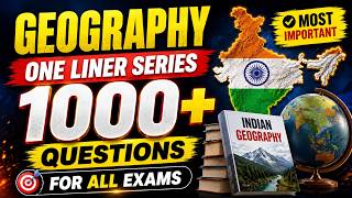 👉 इतने Questions Kar Liye To Exam Clear Pakka? Geography One Liner 🚀