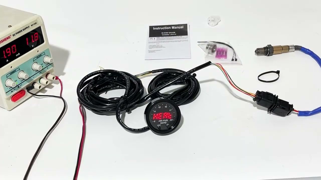 30-0300 X-Series Wideband UEGO AFR Sensor Controller Gauge Wideband