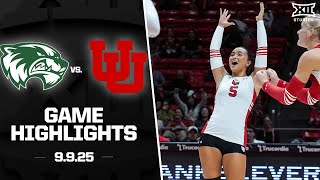Utah Valley vs. Utah Highlights (9.9.25) | 2025 Big 12 Volleyball
