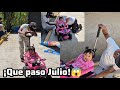 JULIO muy preocupado HOY SI ME V3RGUEA FLOR arruine el carro de mi hija😱