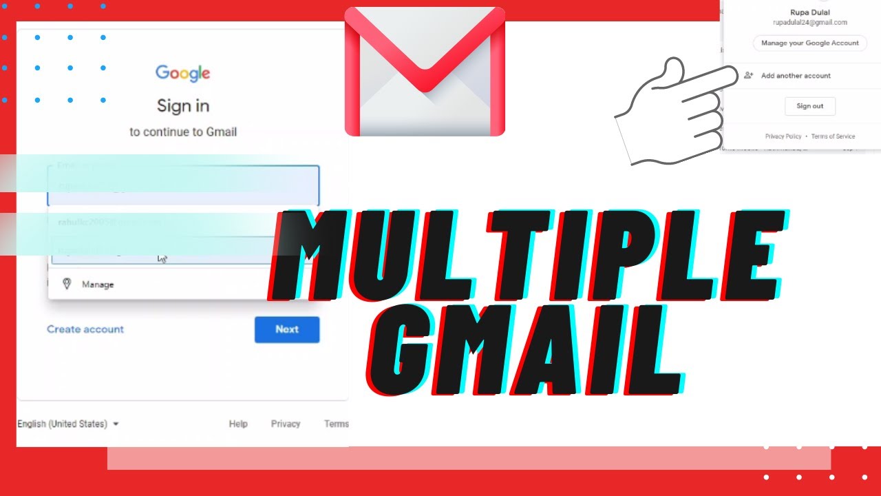 Gmail Login Different User Gmail Sign In With Different Username